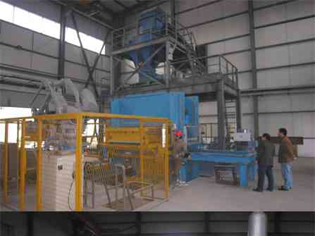 粉煤灰全自动压砖机