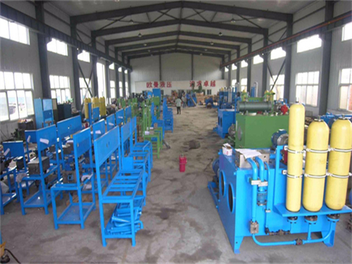 球墨铸管生产线液压系统